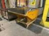 WHITNEY Mobile and Fork Entry Tipping Skip; Dimensions: 1,200mm x 1,200mm x 600mm(D)