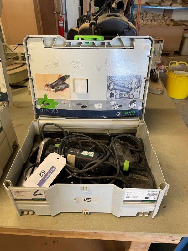 FESTOOL OFK 500 Q-Plus R3 450W Laminate Trimmer (240v) with Case ...