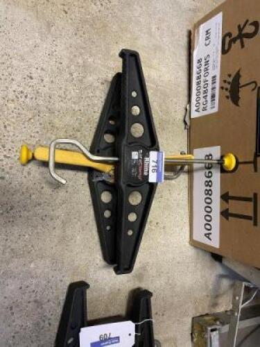 Pair of RHINO Safe Lockable Roof Ladder Clamps with Keys; Location: Warehouse