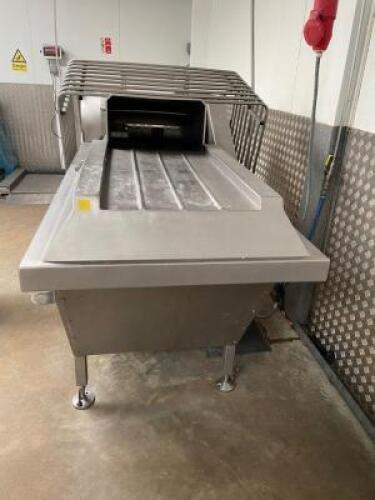 THOMPSON Frozen Block Flaker; Year: 06/2004; Serial No.: TBF034; Capacity: Max Block 27.2kg