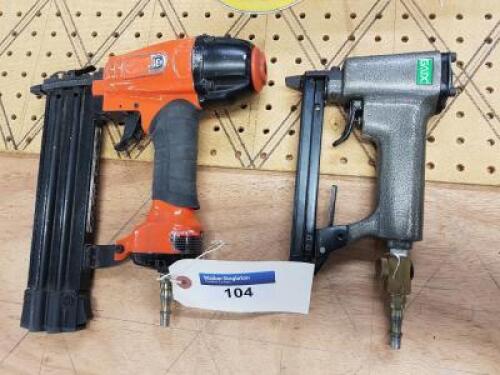 Pneumatic Tac Wise Pin Gun and GAJX Rivet Gun