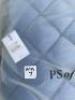 4 x PS OF SWEDEN 20057-534-003 Saddle Pad Dressage; Blue Horiz; Size Full - 2