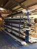 Four Sections of Seven Tier Double Sided Racking; each Section measures 2200mm long x 2400mm high (Contents Excluded) - 2