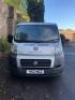 FIAT Ducato 33 120 M-Jet Mwb Panel Van; VRM: YR12 NGZ; Odometer Reading: 203,504; Date of Registration: 28 Mar 2012; MOT: 28 Mar 2023; Euro Status: 5a; NOTE: Located in Sowerby Bridge - 2