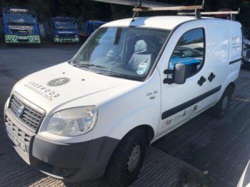 FIAT Doblo Cargo MultiJet 16V High Roof Panel Van; VRM: WV07 SKJ; Odometer Reading: 116,032; Date of Registration: 29 Mar 2007; MOT: 20 Jan 2023; Euro Status: 4; NOTE: Located in Sowerby Bridge