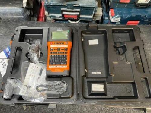 BROTHER P-Touch E550W Hand Held Label Printer (New and Boxed) with Charger; NOTE: Located in Worksop