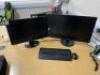 Bespoke Desktop Computer with MSI GeForce RTX Graphics Card (Spec TBA), PHILIPS 273V 27 Inch LCD Monitor, BENQ GL2450 24 Inch LCD Monitor, MICROSOFT Wireless Keyboard and Mouse; NOTE: Located in Worksop - 4