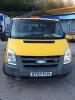 FORD Transit 115 T350L D/C RWD Tipper; VRM: ST57FUV; Date of Registration: 25 October 2007; MOT: 19 September 2018; Odometer: 156,999 - 5