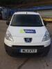 PEUGEOT Partner 625 SE HDI 75 Panel Van; VRM: ML11XTZ; Date of Registration: 26 May 2011; MOT: 16 May 2018; Odometer: 132,374 - 6