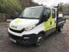 IVECO Daily 35C15 Double Cab Tipper; VRM: YE15BFO; Date of Registration: 12 May 2015; MOT: n/a; Odometer: 88,040