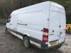 MERCEDES BENZ Sprinter 311CDi LWB HF Panel Van; VRM: BG08ZVZ; Date of Registration: 25 July 2008; MOT: 05 May 2018; Odometer: 124,963 - 2