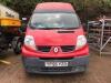 RENAULT Trafic LH29 DCI 115 Panel Van; VRM: YP56YZD; Date of Registration: 26 January 2007; MOT: 22 May 2018; Odometer: TBCNOTE. No Key Available. No Drivers Side Window - 2