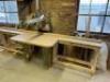 DEWALT 600mm Pull Over Cross Cut Saw to include Timber infeed Table 7000mm (L)