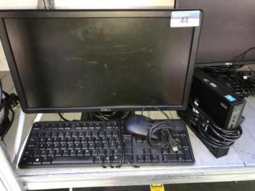 DELL OptiPlex 3020 Intel Core i3 D080 Micro Personal Computer with Monitor, Keyboard and a Mouse