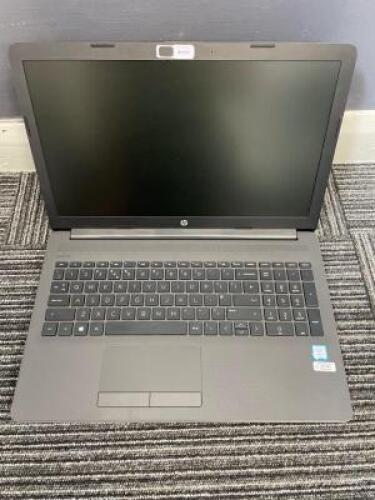 HEWLETT-PACKARD, 250 G7 Notebook PC Laptop Computer with Charger; Specification: GenuineIntel, Intel(R) Core(TM) i5-8265U CPU @ 1.60GHz, Cores: 4, Stepping: 12, Nominal speed: 1600MHz, Max speed: N/A, External Clock: 100 MHz; RAM: 16GB Hard Drive: 256GB 