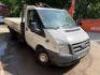 FORD Transit 115 T350L RWD 2402cc Diesel Long Wheel Base Dropside Lorry; VRM: YD12 LWM; Odometer Reading: 129,041; Date of Registration: 20 March 2023; MOT Expires: 6 February 2024; Former Keepers: 0; V5: Yes - 7