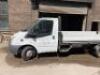 FORD Transit 115 T350L RWD 2402cc Diesel Long Wheel Base Dropside Lorry; VRM: YD12 LWM; Odometer Reading: 129,041; Date of Registration: 20 March 2023; MOT Expires: 6 February 2024; Former Keepers: 0; V5: Yes - 13