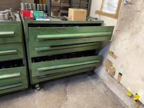 4 Drawer Heavy Duty Mobile Tooling Cabinet No1