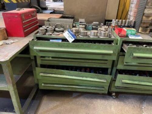 4 Drawer Heavy Duty Mobile Tooling Cabinet No2