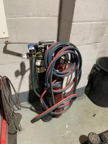 Oxyacetylene Bottle Set to include Torch, Hoses and Regulator; Please Note: Bottles Not Included.; Location: Unit 4 Canal Wood Industiral Estate