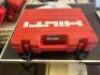 HILTI DX E72 Powder Operated Nail Gun and Case - 4