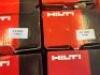 HILTI Building System comprising 7 Part Boxes of Nails, Fasteners and Plates - 4