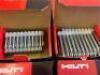 HILTI Building System comprising 7 Part Boxes of Nails, Fasteners and Plates - 5