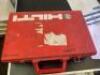 HILTI DX650 Powder Actuated Nail Gun and Case - 2