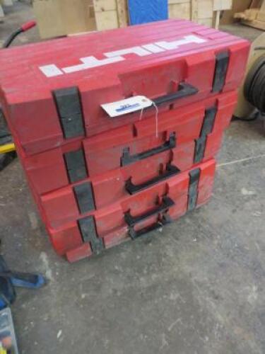 5 Empty Hilti Boxes