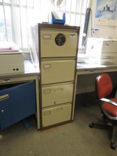 4 drawer filing cabinet