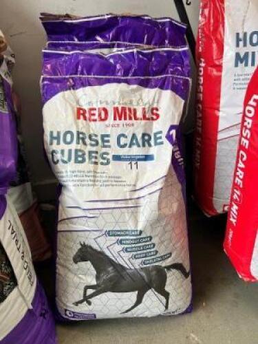 2 x 20kgs Bags of CONNOLLY'S RED MILLS Horse Care 10 Cubes; Best Before: Dec 2023