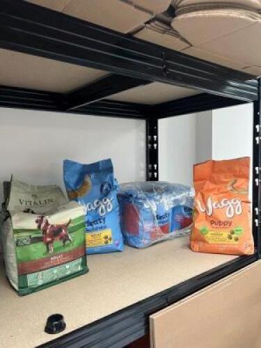 8 x Bags of Various Dog Food comprising: 4 x 2kgs Bags of WAGG Adult Complete Beef Dinner, Best Before: Oct 2024; 1 x 2kgs Bag of WAGG Adult Complete Chicken, Best Before: March 2024; 1 x 2kgs Bag of WAGG Puppy 4 Weeks Chicken, Best Before: July 2024; & 2