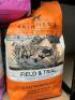 9 x 2.5kgs Bags of SKINNER'S Field & Trial Dog Food comprising: 1 x Light & Senior Working Dog, Best Before: June 2024; 1 x Chicken & Rice Adult Working Dog, Best Before: Aug 2024; 1 x Grain Free Recipe Chicken & Sweet Potato, Best Before: Aug 2023; 2 x P - 2