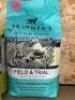 9 x 2.5kgs Bags of SKINNER'S Field & Trial Dog Food comprising: 1 x Light & Senior Working Dog, Best Before: June 2024; 1 x Chicken & Rice Adult Working Dog, Best Before: Aug 2024; 1 x Grain Free Recipe Chicken & Sweet Potato, Best Before: Aug 2023; 2 x P - 5