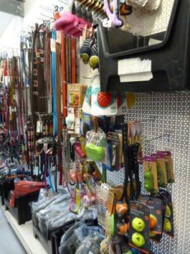 Approx. 200 Various Pet Toys and Accessories comprising Brushes, Balls, Rabbit Toys, Cat Collars, etc.