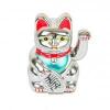 80 Silver Waving Lucky Cat in Category - Collectibles, Adult Games & Pranks (Approx Retail Value - £290) - 2