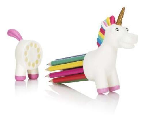 180 Unicorn Rainbow Pencil Holder in Category - Office, Stationary, Arts & Crafts (Approx Retail Value - £1,500)