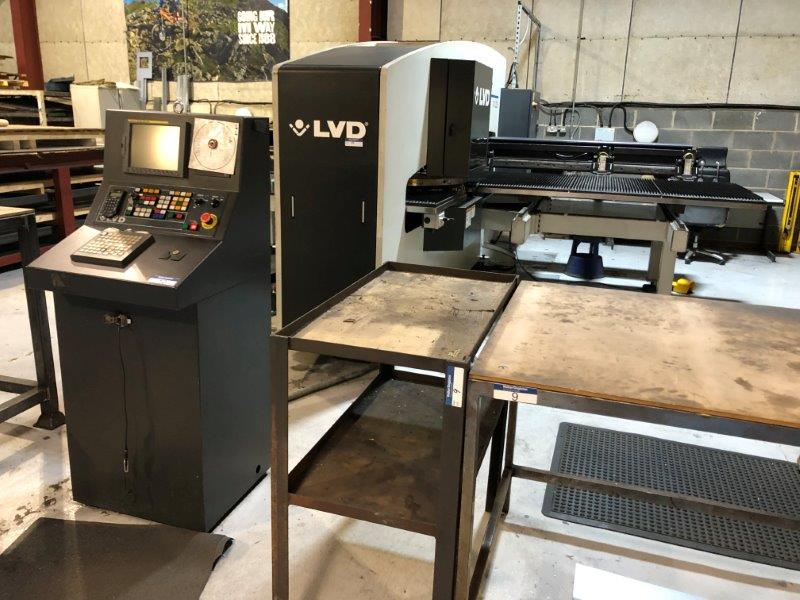 LVD STRIPPIT ST-1225 CNC 20 Tonne Turret Punch with FANUC Series 18i-PB ...