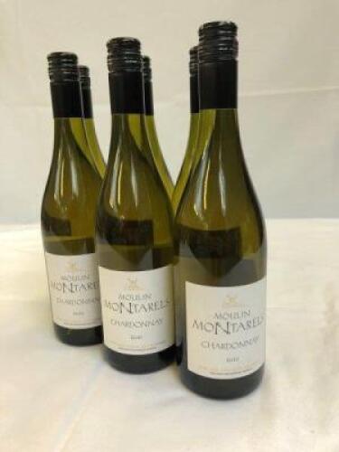 6 x Moulin Montarels; Cotes de Thongue Chardonnay; Year 2016; Country of Origin: France; 1 x Boxed Case of 6 x 75cml Bottles (ERRP per bottle: £10)