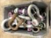 Large Quantity of Various Sized Screw Pin Shackles and Lifting Hooks