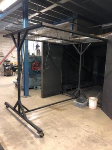 Mobile 2000mm (W) x 2500mm (L) x 2200mm (H) Hanging Rack