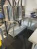 3 x Stainless Steel Prep Tables; 2 x 1200mm (L) x 600mm (W); 1 x VOILAMART Stainless Prep Table 1400mm (L) x 600mm (W) - 4