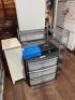 Loose and Removable to Bar Area and Roof to include Lockable Money Trays; Plastic Drawer Units; Mesh Shelving Units; Stainless Steel 100 L Urn, Various Bottles and Containers