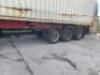 DENNISON Tri-Axle Sliding Skeletal Trailer; 39,000Kg Max Weight; 12,271mm (L) x 2,438mm (W); Reg/Indent. Mark (LL16) 'C' Number C189440; Year 2005; Serial Number 17000 - 2