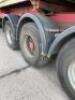 DENNISON Tri-Axle Sliding Skeletal Trailer; 39,000Kg Max Weight; 12,271mm (L) x 2,438mm (W); Reg/Indent. Mark (LL16) 'C' Number C189440; Year 2005; Serial Number 17000 - 17