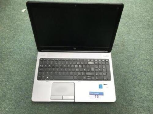 HP ProBook 650G1 Laptop; 
Specification: Genuine Intel Core i5-4200 CPU@2.5GHz 
Memory: 4.0GB RAM 
Hard drive: 500GB HD