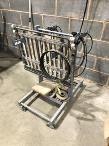 HEIDELBERG Model 2.ST-52 Buckle Plate on Mobile Transfer Stand