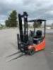 TOYOTO TRAIGO 24/15 TRIAXLE Electric Counter Balance 1500kg Capacity Forklift, Model 7FBEST15; Solid Tyres, 2 Piece 3700mm Max Lift Height Mast, Side Shift, Fork Lengths 1000mm (L) x 100mm (W); LOLER Test Expired 06/2024; Serial Number 7FBREST150-13703; I - 7