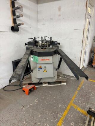 ELUMATEC EP124 Corner Crimper; Year: 2003; Serial Number 1240023236