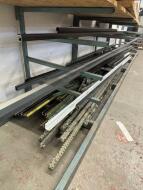 3 Tier Open Profile Rack 3000mm (L) and 4 Tier Wall Mounted Profile Rack 4000mm (L) Including Small amount of Aluminium Profile Stock - 4